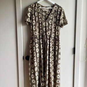 Christy Dawn The Dawn Dress Mocha Daisy Large